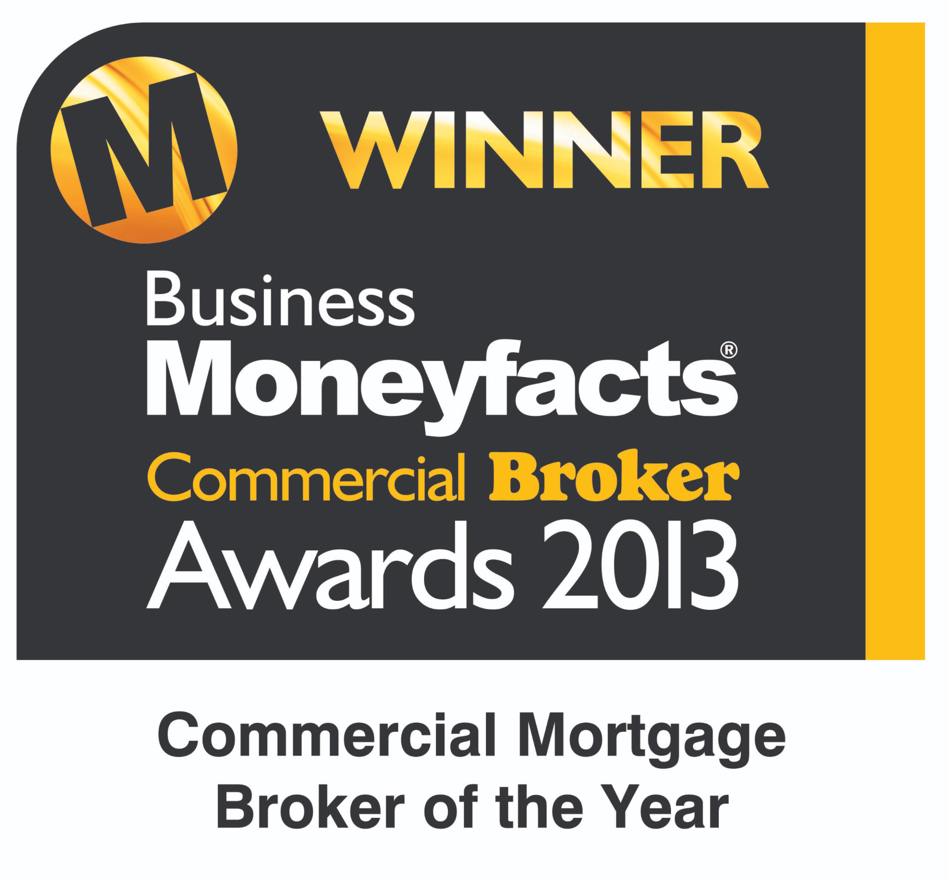 Business Moneyfacts Commercial Mortgage Broker of the Year Winner
