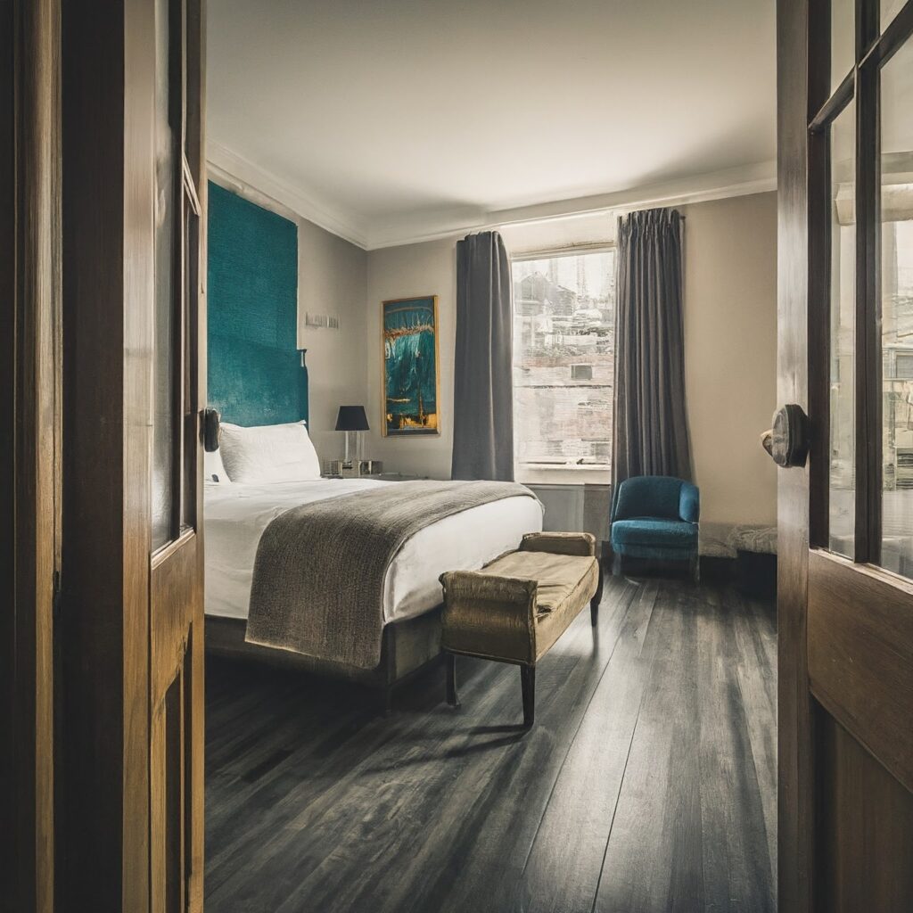 refurbished hotel room 7