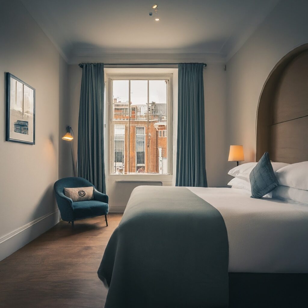 refurbished hotel room 8