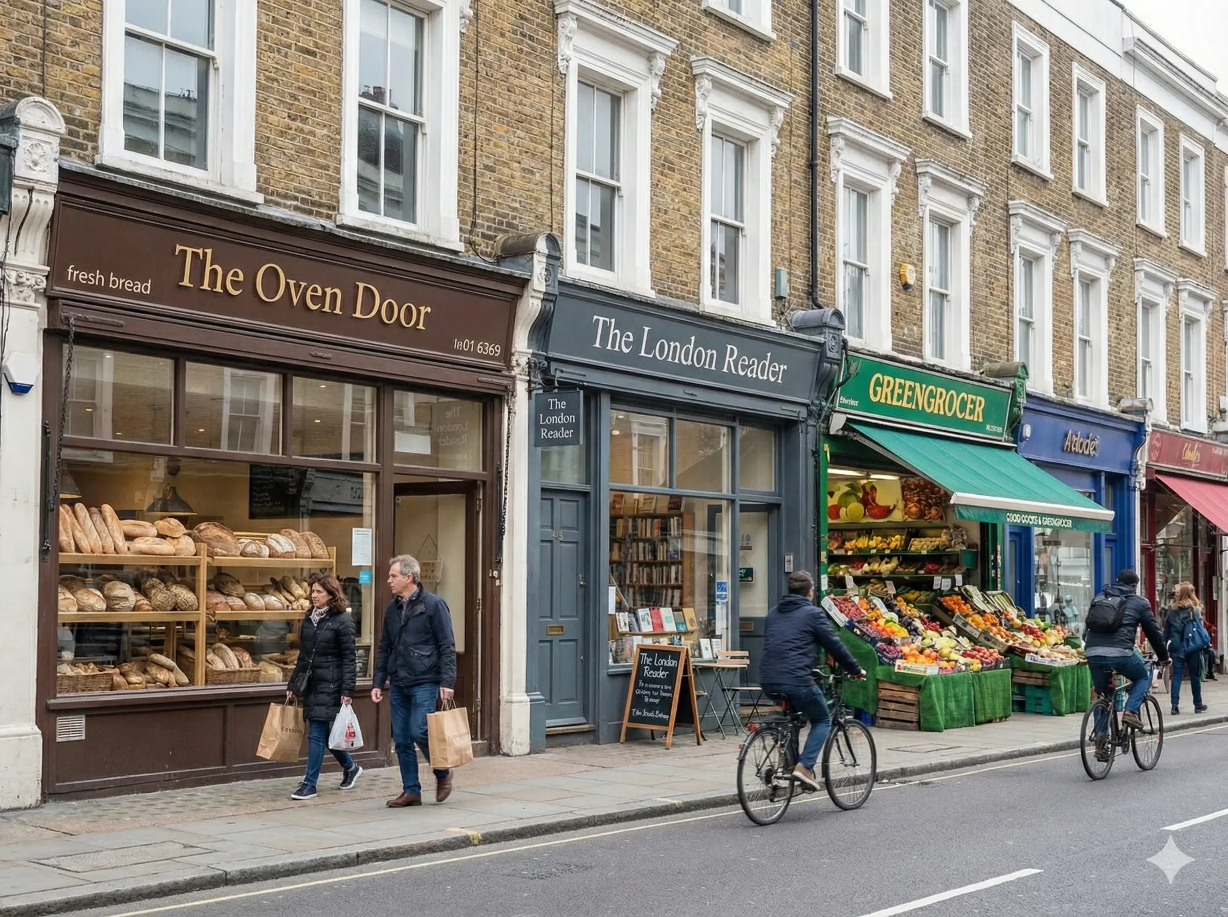 Rows of shops, semi-commercial properties ideal for owner occupation or investment. These businesses are Acorn.finance regular commercial mortgage clients.