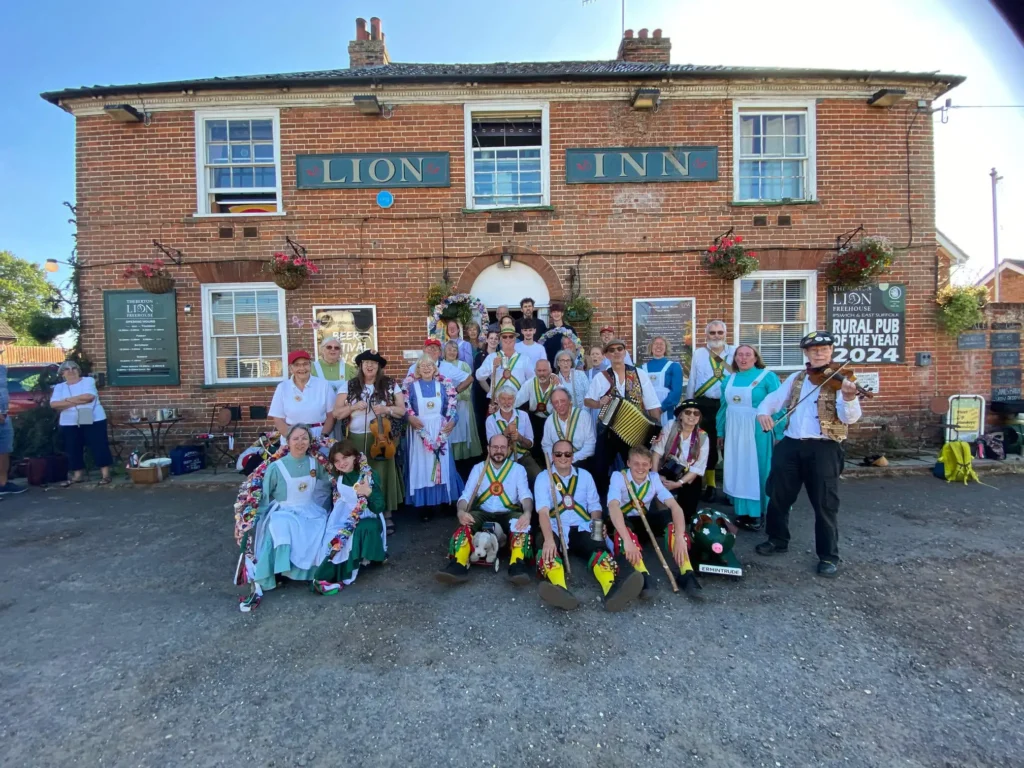 The Lion was an Admiral pub we funded the freehold for Tom & Helen in 2021 - the heeight of COVID!